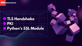 TLS Handshake  PKI  Pythons SSL  Cryptography  PyLondinium 2019 hosted at Bloomberg London [upl. by Yancy]