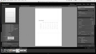 Einen Jahreskalender in Lightroom erstellen [upl. by Kingsley]