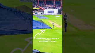 Watch till the end to see how the SubAir system works on a cricket field after a strong rainfall [upl. by Robb]