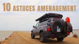 15 TOP 10 des ASTUCES pour lAMENAGEMENT de ton VAN ou 4x4 aménagé  VANLIFE TIPS [upl. by Egoreg]