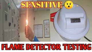 FLAME DETECTOR TESTING AND CONNECTION IN HINDIFIRE ALARM SYSTEM [upl. by Ayarahs]