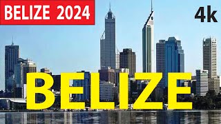 Belize 4K By Drone 2024  Belize City  Belmopan City [upl. by Norbert]