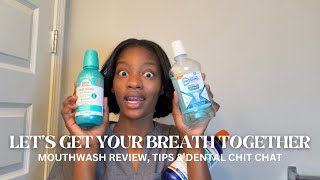 Let’s get your breath together Mouthwash recommendations amp dental tips with DrAierDavis [upl. by Nerual]