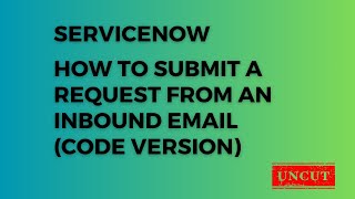 How to Automatically Create Requests from Inbound Emails using Email Inbound Actions in ServiceNow [upl. by Vena689]