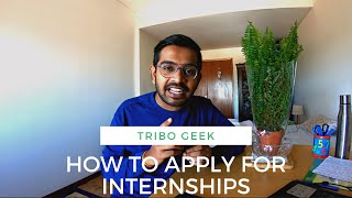 How to apply for Internships [upl. by Inesita]