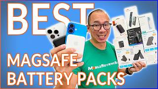 Top 5 MagSafe Battery Packs For The iPhone 16  24 Tested [upl. by Lanam]