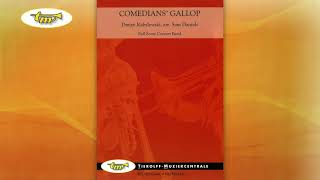 Comedians Gallop  Concert Band  Kabalewski  Daniels  Tierolff [upl. by Eihpos]