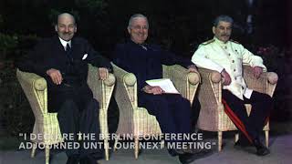 The 75th Anniversary of the Potsdam Conference [upl. by Ilagam]