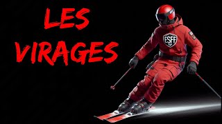 Comment faire les Virages au ski [upl. by Adli260]