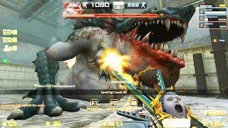 CounterStrike Nexon Zombies  Gluttony Zombie boss Fight online gameplay on Conspiracy map [upl. by Pippas]