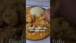 Couscous de manioc frais et sauce pistache [upl. by Forta]