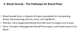 3 Factors Ensuring the Function of the Circulatory System ID100707 [upl. by Eisen262]