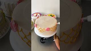 tutorial para decorar torta [upl. by Sib]