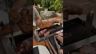 OPEN FIRE GRILL 🍖 Genghis Khan Tenerife tenerife grill meat [upl. by Obala]