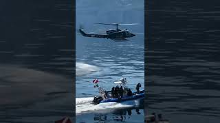 elicottero poliziadistato aviation mare helicopter italy beautiful music [upl. by Yrok37]