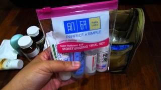 Toiletry Bag Whats in my travel kit 2011 [upl. by Enalahs171]