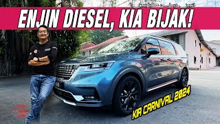 KIA CARNIVAL 2024  ENJIN DIESEL KIA BIJAK [upl. by Ttezzil]