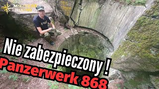 Niczym nie zabezpieczony  Panzerwerk 868 Ludendorff Międzyrzecki Rejon Umocniony OSTWALL URBEX MRU [upl. by Yenor]