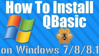 How To Install QBasic on Windows 7 and 8 [upl. by Anyg421]