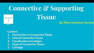 ISU  2 Connective and Supporting Tissue [upl. by Barkley]