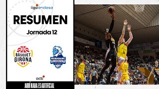 Bàsquet Girona  MoraBanc Andorra 107104 RESUMEN  Liga Endesa 202324 [upl. by Ahsenyt]