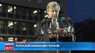 Prispevek Slovenija 2562018 Nova24TV Kučan proti osamosvojitvi Slovenije [upl. by Hevak]