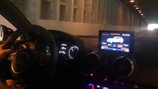 AUDI S3 8V Crackle map exhaust sound stage 2 BR PERFORMANCE [upl. by Okuy968]