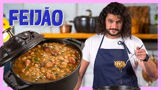 COMO FAZER FEIJÃO  Cozinha Básica 20  Mohamad Hindi [upl. by Auria]