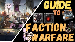 GETTING STARTED w Faction Warfare  Rewards Tokens amp Activities  Albion Online [upl. by Iene]