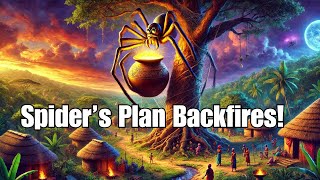 The Trickster Spider Who Tried to Keep All Wisdom  Modern African Folktale [upl. by Tandy]