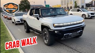 NEW GMC HUMMER EV 2024 Crab Walk mode in real life p008 Compilation [upl. by Axel39]