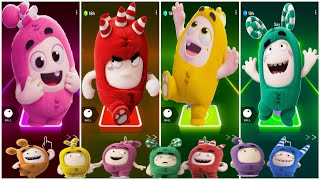 who is best G 🎯🎯 Oddbods fuse ❤️ 🆚 Oddbods zee💚 🆚 Oddbods pogo💙 🆚 Oddbods Bubbles💛 [upl. by Enialed]