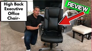 Review Serta Smart Layers Hensley Executive Office Chair Best I Sat On 2017 [upl. by Alesram]