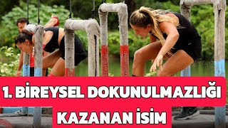 Survivor All Star 1 Bireysel Dokunulmazlık Oyunu [upl. by Emelen]