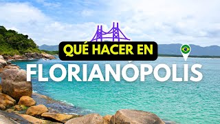 👉 Qué hacer en FLORIANÓPOLIS Brasil  Guía Definitiva 202425 🏖️🏝️ [upl. by Cardie]