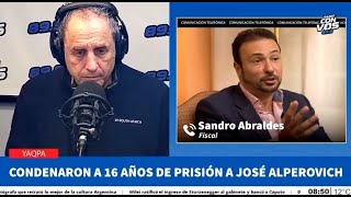 Sandro Abraldes en exclusiva con Tenembaum Habla por primera vez el fiscal del caso Alperovich [upl. by Uird]