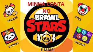 Bem vindos ao canal minha conta no Brawl Stars [upl. by Zetta200]