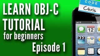 Objective C Tutorial For Beginners  Episode 1  Variables [upl. by Marek]