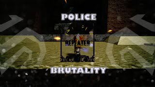 Police Brutality build in Deepwoken I killed a dev [upl. by Som370]