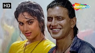 Saawan Barasta Hai HD  Anuradha Paudwal  Shandaar1990  Mithun Chakraborty Meenakshi Seshadri [upl. by Nirrak]