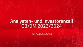 DATAGROUP Analysten und Investorencall Q39M 20232024 deutschsprachig [upl. by Dinesh958]