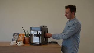 Koffie Siemens EQ6  How to 1 Zetgroep schoonmaken [upl. by Hazeghi]