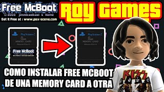 Instalar Free McBoot De Una Memory Card A Otra Memory Card [upl. by Enomahs507]