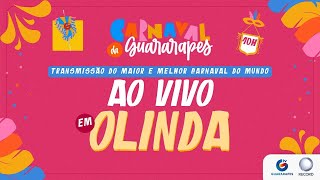 CARNAVAL DE OLINDA 2024  TV GUARARAPES  RECORD 12022024 [upl. by Buckels]