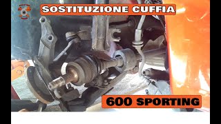 SOSTITUZIONE CUFFIA SEMIASSE FAI DA TE  600 SPORTING [upl. by Ximenez214]