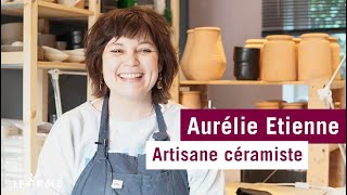 Formation Artisan  Le métier de céramiste expliqué par Aurélie Etienne [upl. by Terrene902]