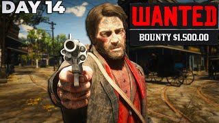 I Became The Most Wanted Man In Saint Denis And Survived For 30 Days in Red Dead Redemption 2 [upl. by Ainitsirhc]