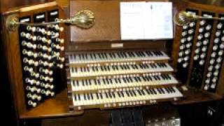 Johann Sebastian Bach Invention No 13 in A minor BWV 784 28Pipe Organ29 [upl. by Arahk]