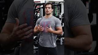 Muscular endurance of the shoulders is really important to Henry Cavill [upl. by Bacon]