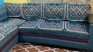 L shape sofa cover from Flipkart 👍😱 Flipkart haulSofa cover online shopping [upl. by Brandea]